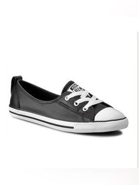 Converse Chuck Taylor All Star Leather Ballet Slip-On Sneakers